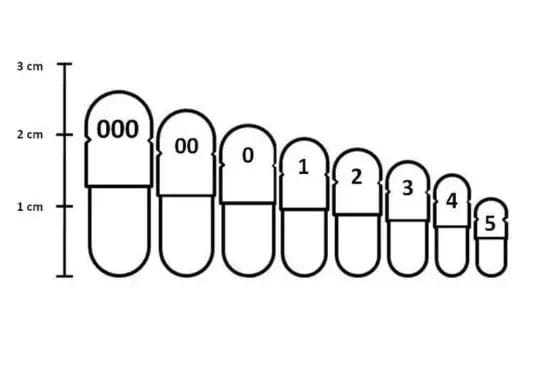 Capsule Size Chart