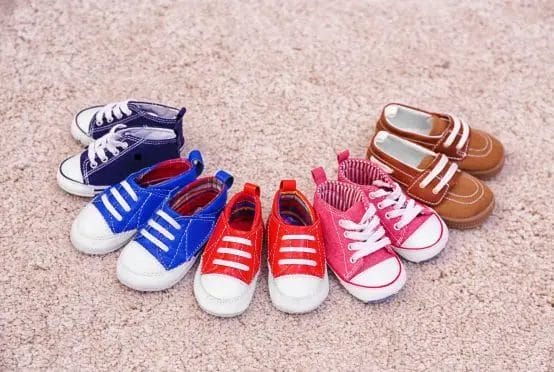 Children's Conversion Shoe Size Chart