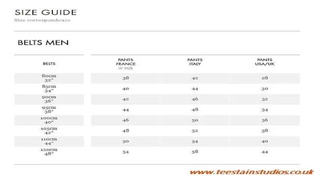 Louis-Vuitton-Belt-Size-Chart