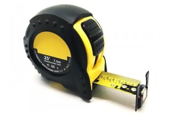 Measuring Tape Size Chart