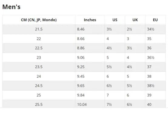 Vans-Shoe-Sizing