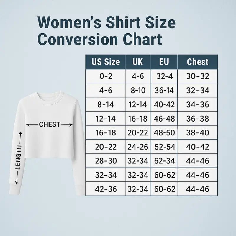 Women’s Shirt Size