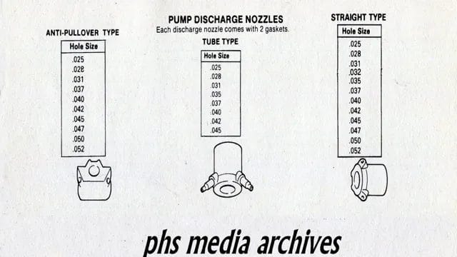 holley accelerator pump nozzle size chart